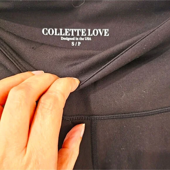 NWT Collette Love Black Leggings - Picture 7 of 8